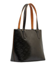 Black LV Monogram Mat Stockton Tote Bag