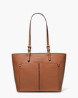 Jet Set Medium Pocket Tote Bag (LUGGAGE)