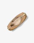 Carmela Small Signature Logo Convertible Crossbody Bag (CAMEL)