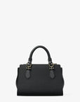 Marilyn Small Leather Satchel (BLACK)