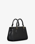 Marilyn Small Leather Satchel (BLACK)