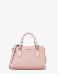 Marilyn Small Leather Satchel (POWDER BLUSH)