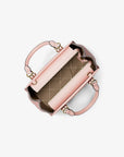 Marilyn Small Leather Satchel (POWDER BLUSH)