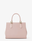 Marilyn Medium Saffiano Leather Satchel (POWDER BLUSH)