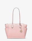 Marilyn Medium Saffiano Leather Tote Bag (POWDER BLUSH)