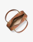 Cecily Medium Signature Logo Shoulder Bag (VANILLA)