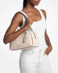 Cecily Medium Shoulder Bag (LT CREAM)