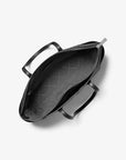 Marilyn Medium Signature Logo Tote Bag (BLACK)