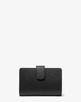 Medium Crossgrain Leather Wallet (BLACK)