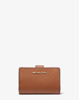 Medium Crossgrain Leather Wallet (LUGGAGE)