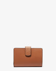 Medium Crossgrain Leather Wallet (LUGGAGE)