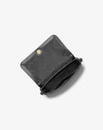 Medium Logo Convertible Crossbody Bag (BLACK)