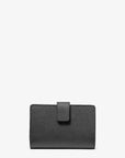 Medium Saffiano Leather Wallet (BLACK)