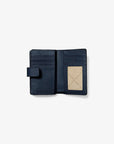 Medium Saffiano Leather Wallet (NAVY)