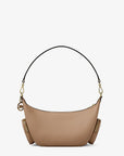 Merritt Small Pebbled Leather Crossbody Bag (CAMEL)