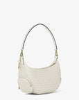 Merritt Medium Signature Logo Convertible Shoulder Bag (LT CRM MULTI)