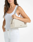 Cecily Medium Signature Logo Shoulder Bag (LT CRM MULTI)