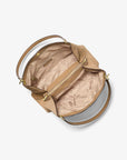 Christina Large Suede Shoulder Bag (CAMEL)