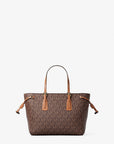 Voyager Extra-Small Signature Logo Convertible Crossbody Bag (BROWN)