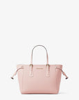Voyager Extra-Small Saffiano Leather Convertible Crossbody Bag (POWDER BLUSH)