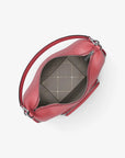Merritt Medium Pebbled Leather Convertible Shoulder Bag (HIBISCUS)