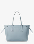 Voyager Large Saffiano Leather Tote Bag (PALE OCEAN)