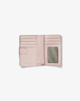 Jet Set Medium Signature Logo Bi-Fold Wallet (POWDER BLUSH)