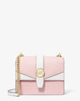Greenwich Small Color-Block Signature Logo Crossbody Bag (PWD BLSH MLT)