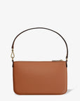 Jet Set Small Pebbled Leather Convertible Wristlet (LUGGAGE)