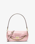 Soho Small Convertible Shoulder Bag (POWDER BLUSH)