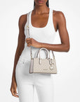 Arden Small Signature Logo Messenger Bag (LT CRM MULTI)