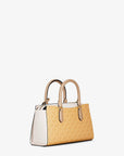 Arden Small Color-Block Signature Logo Messenger Bag (HONEYWHEAT MULTI)