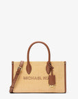 Mirella Medium Woven Satchel (LUGGAGE)