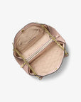 Christina Medium Signature Logo Messenger Bag (POWDER BLUSH)