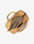 Grayson Medium Pebbled Leather Duffel Bag (HONEYWHEAT)
