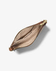 Jet Set Travel Small Woven Wristlet (LUGGAGE)