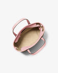 Eva Extra-Small Logo Jacquard Convertible Tote Bag (POWDER BLUSH)