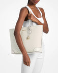 Eva Large Signature Logo Tote Bag (LT CRM MULTI)