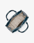 Marilyn Medium Printed Signature Logo Satchel (ADMIRAL)