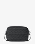 Jet Set Travel Small Signature Logo Camera Crossbody Bag (BLACK)