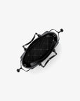 Voyager Extra-Small Pebbled Leather Convertible Crossbody Bag (BLACK)