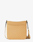 Jet Set Small Signature Logo Crossbody Bag (HONEYWHEAT)