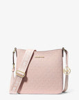 Jet Set Small Signature Logo Crossbody Bag (POWDER BLUSH)
