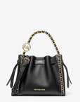 Mina Small Chain Crossbody Bag (BLACK)