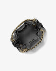 Mina Small Chain Crossbody Bag (BLACK)