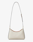 Sammy Medium Signature Logo Convertible Shoulder Bag (VANILLA)