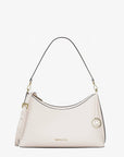 Sammy Medium Pebbled Leather Convertible Shoulder Bag (LT CREAM)