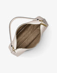 Sammy Medium Pebbled Leather Convertible Shoulder Bag (LT CREAM)