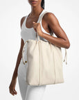Matilda Large Cinch Tote Bag (LT CREAM)