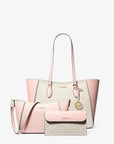Jet Set Travel Large Signature Logo 3-in-1 Tote Bag (PWD BLSH MLT)